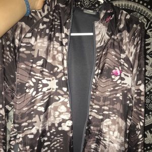 Windbreaker New balance Camo black and gray jacket